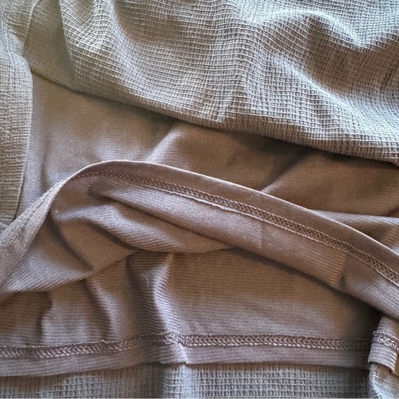 LC Lauren Conrad Ruffle Cold-Shoulder Dress Navy Blue XL Off Shoulder Knee Offic - Picture 5 of 11